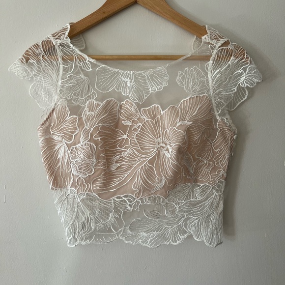 Two Piece Wedding Dress - Picture 4 of 13